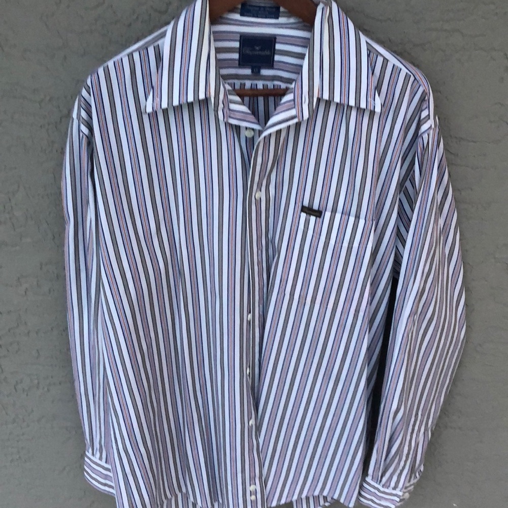 Faconnable Long Sleeve Shirt - L Tall
